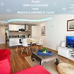 Le Navire-plage Du Nau-parc-residence Calme-garage 公寓