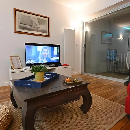 Le Navire-plage Du Nau-parc-residence Calme-garage