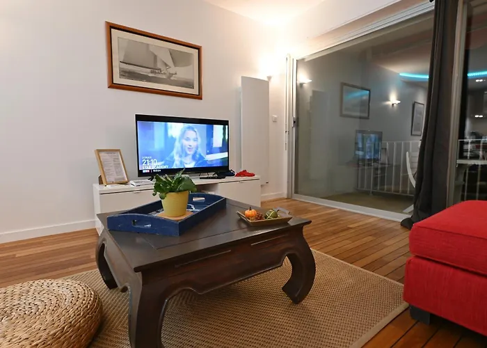 Le Navire-plage Du Nau-parc-residence Calme-garage