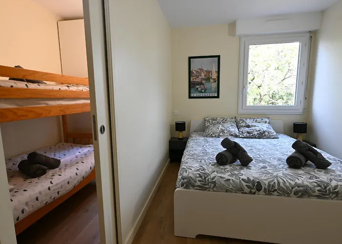 Le Navire-plage Du Nau-parc-residence Calme-garage Apartmán *